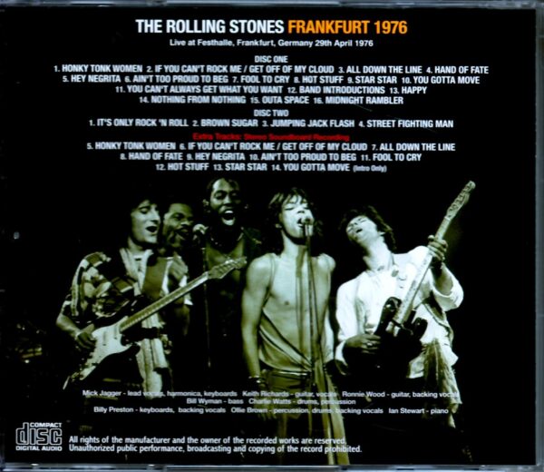 Rolling Stones/Germany 1976 - Image 2