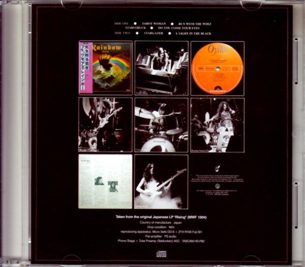 Rainbow/Rising Original Japanese LP - Image 2