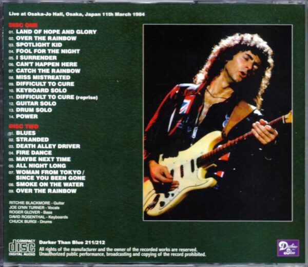 Rainbow/Osaka,Japan 3.11.1984 - Image 2