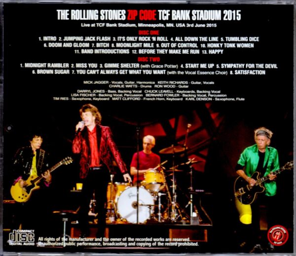 Rolling Stones/Mn, USA 2015 - Image 2