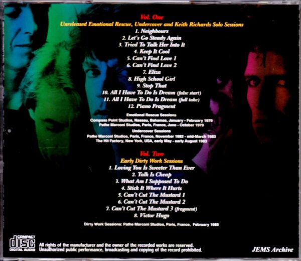 Rolling Stones/Unreleased Sessions Vol.1 & 2 - Image 2