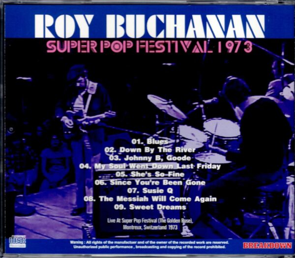 Roy Buchanan/Switzerland 1973 - Image 2