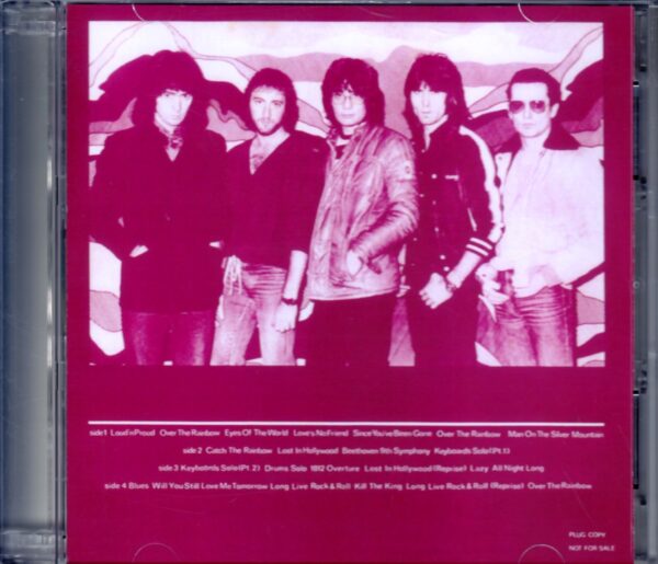 Rainbow/Tokyo,Japan 1980 Truly Amazing Sound - Image 2