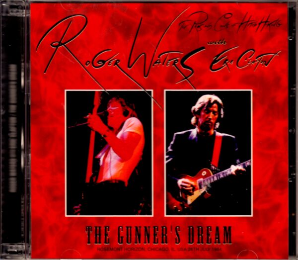 Roger Waters,Eric Clapton/Illinois,USA 1984