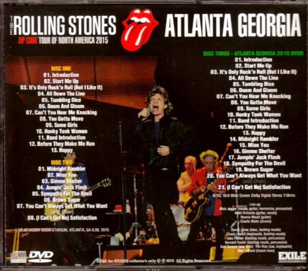 Rolling Stones/Georgia, USA 2015 - Image 2