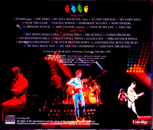 Queen/Hamburg,Germany 1982 - Image 2