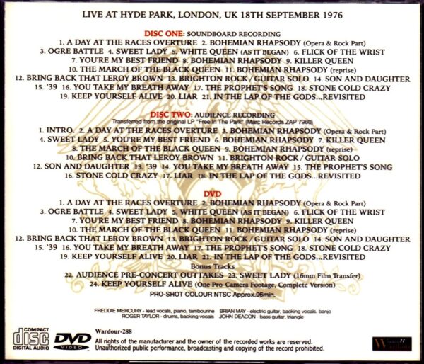 Queen/London,UK 1976 2 Source Ver. & more - Image 2