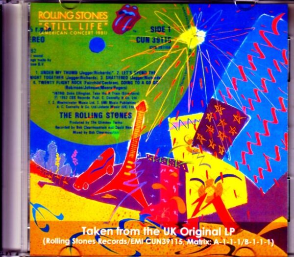 Rolling Stones/Still Life UK Original LP Ver.