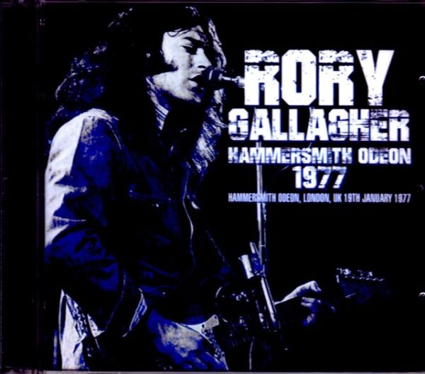 Rory Gallagher/London,UK 1977 S & V