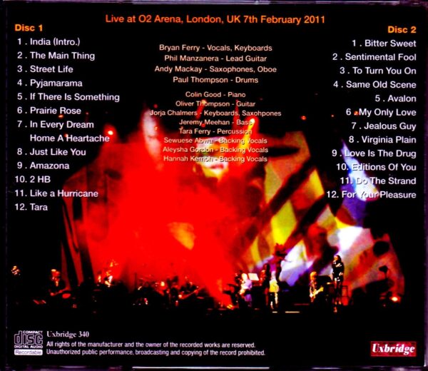 Roxy Music/London,UK 2011 - Image 2