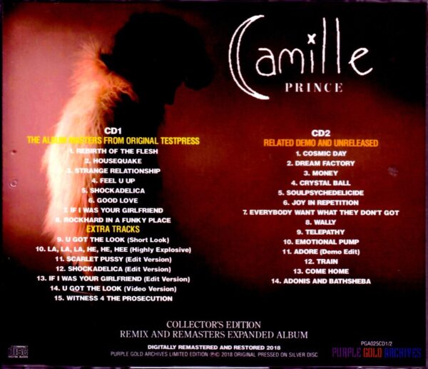Prince/Camille Remix Remastered and Unreleased - Image 2