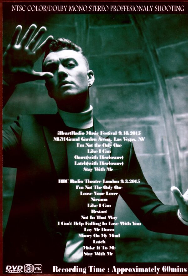 Sam Smith/Pro-Shot Live Compilation 2015 Vol.2 - Image 2