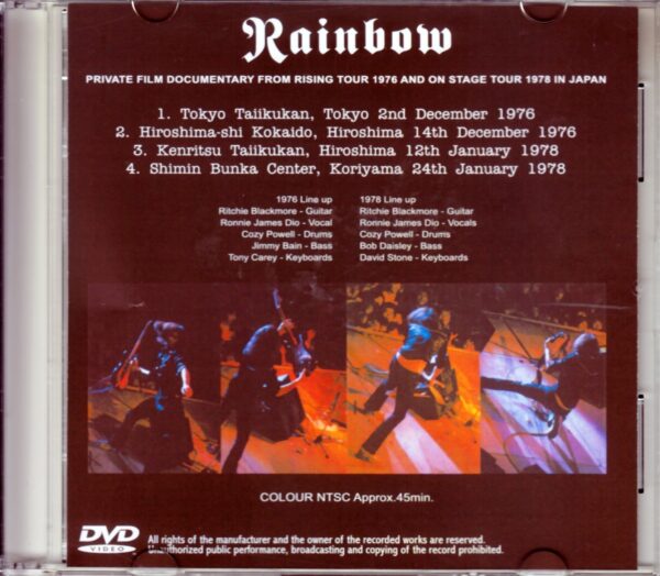 Rainbow/Japan Tour 1976-1978 - Image 2