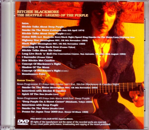 Ritchie Blackmore/TV Program Vol.1 - Image 2