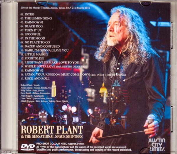 Robert Plant/Tx,USA 2016 - Image 2