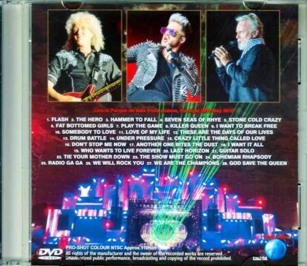 Queen,Adam Lambert/Portugal 2016 - Image 2
