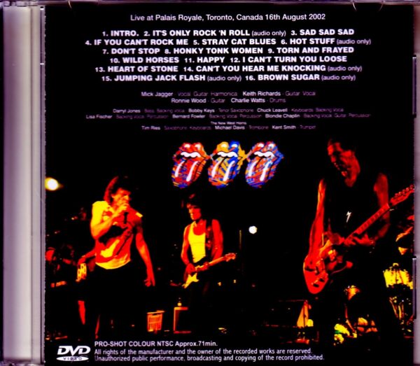 Rolling Stones/Canada 2002 - Image 2