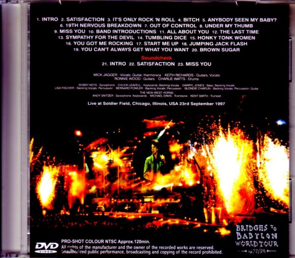 Rolling Stones/IL, USA 1997 - Image 2