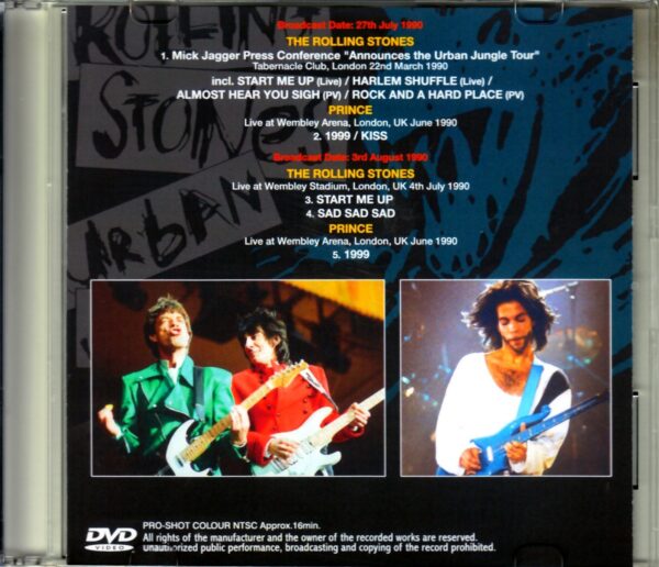 Rolling Stones,Prince/UK 1990 - Image 2