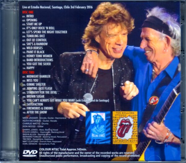 Rolling Stones/Chile 2016 Complete - Image 2