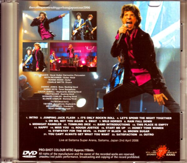 Rolling Stones/Saitama, Japan 2006 - Image 2