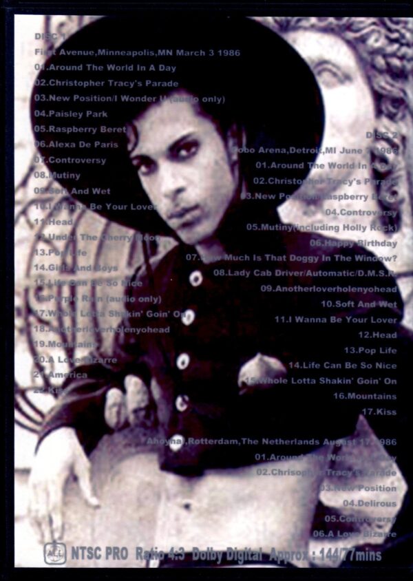 Prince/1986 Rare Live Performances - Image 2
