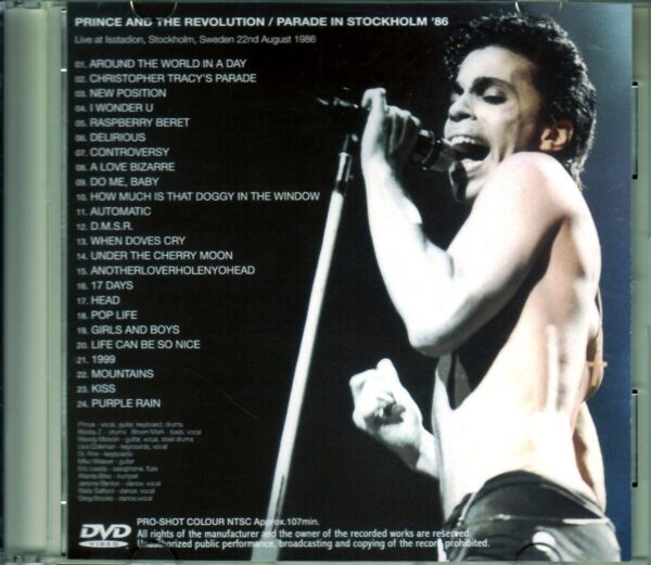 Prince/Sweden 1986 - Image 2