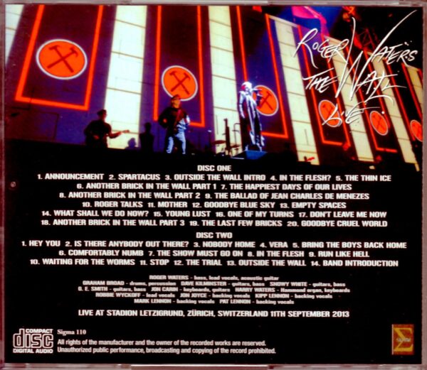 Roger Waters/Switzerland 2013 - Image 2