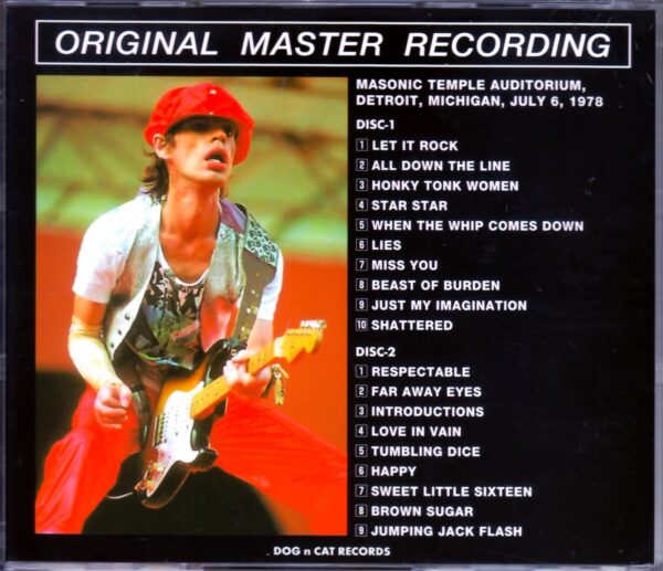 Rolling Stones/MI, USA 1978 - Image 2