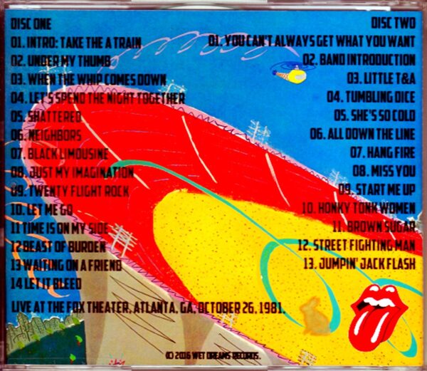 Rolling Stones/GA, USA 1981 - Image 2