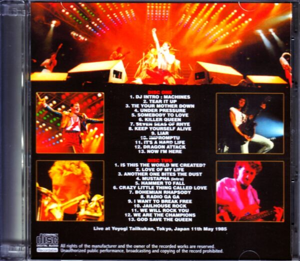 Queen/Tokyo,Japan 5.11.1985 - Image 2