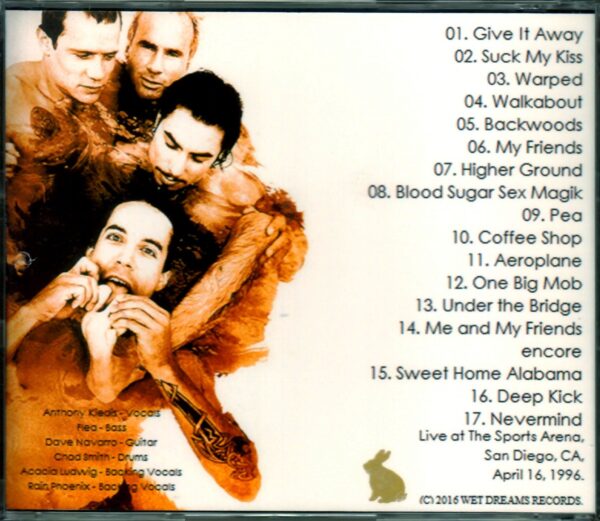 Red Hot Chili Peppers/CA, USA 1996 - Image 2