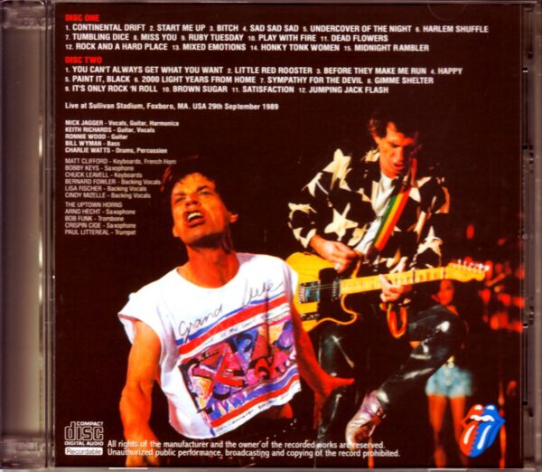 Rolling Stones/MA, USA 1989 - Image 2