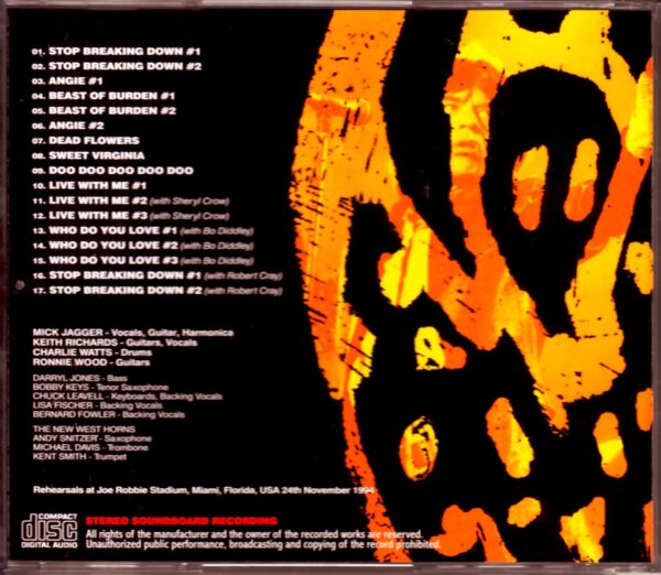 Rolling Stones/FL,USA 11.24.1994 - Image 2