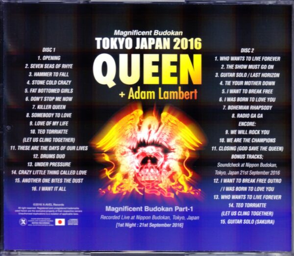 QueenTokyo,Japan 9.21.2016 & SC - Image 2
