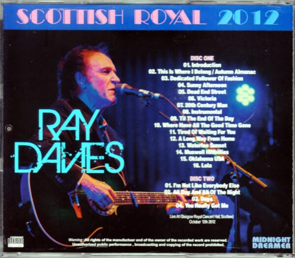 Ray Davies/Scotland,UK 2012 - Image 2