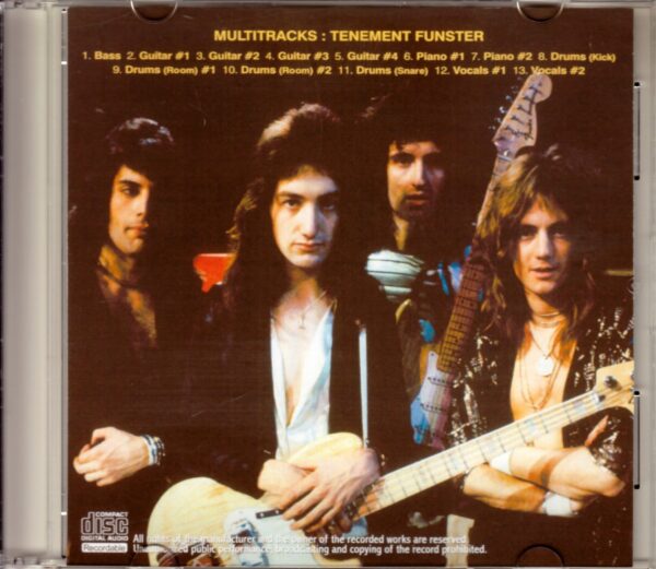 Queen/Rare Multitracks Tenement Funster 1974 - Image 2