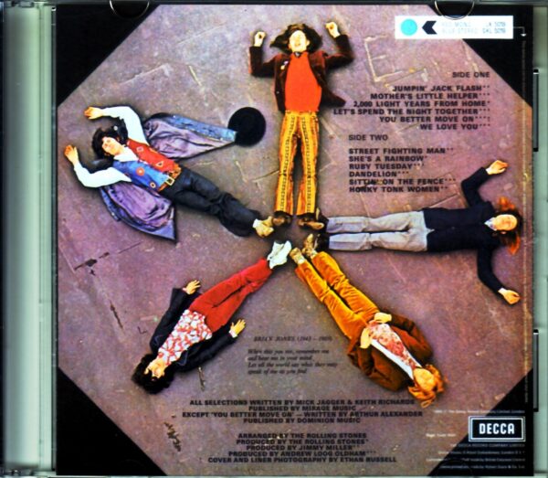 Rolling Stones/Through the Past Darkly UK Original LP - Image 2
