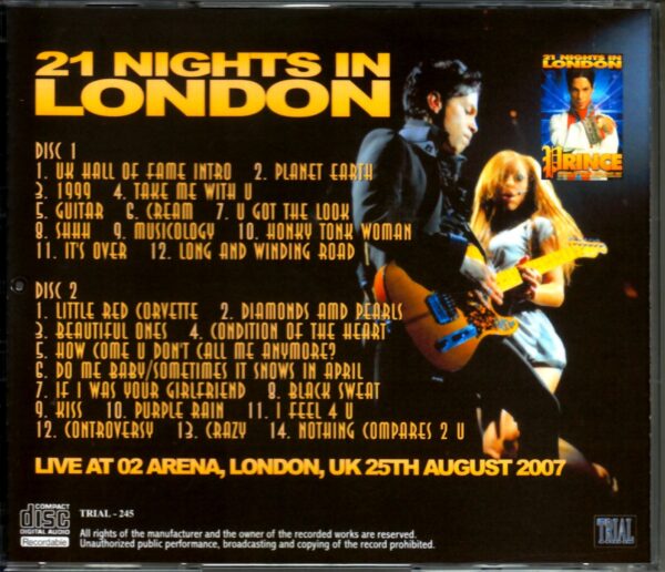Prince/London,UK 2007 - Image 2