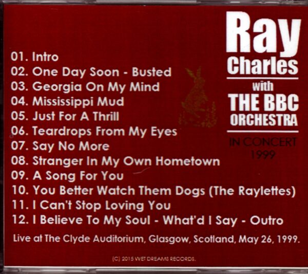 Ray Charles/Scotland 1999 - Image 2