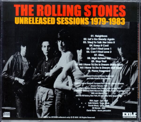 Rolling Stones/Unreleased Sessions 1979-1983 - Image 2