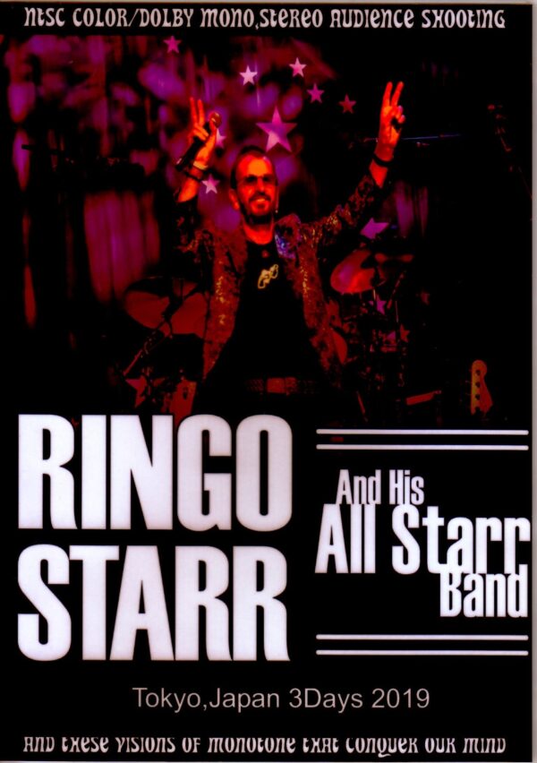 Ringo Starr and His All Starr Band Ringo Starr/Tokyo,Japan 2019 3 Days Complete
