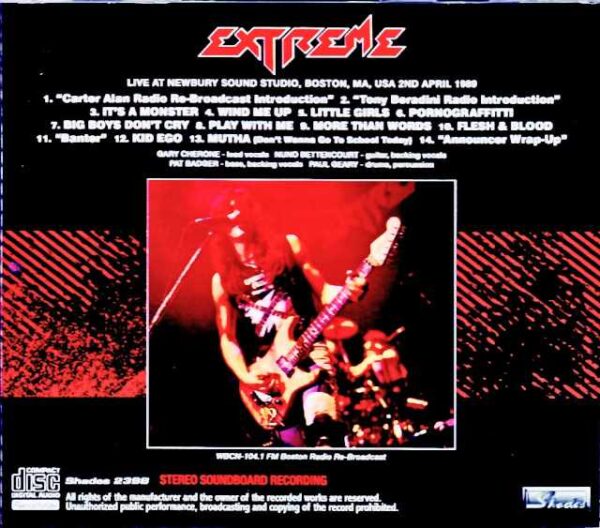 Extreme/MA,USA 04.02.1989 FM Broadcast Edition - Image 2