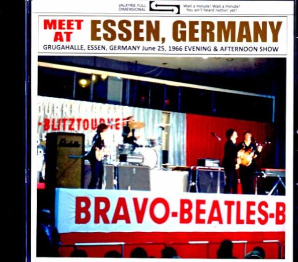 Beatles / Essen, Germany 1966 2 Shows Complete