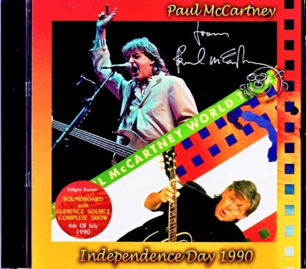 Paul McCartney / Independence Day Concert 1990 Complete Edition WA,USA 1990 Complete & more