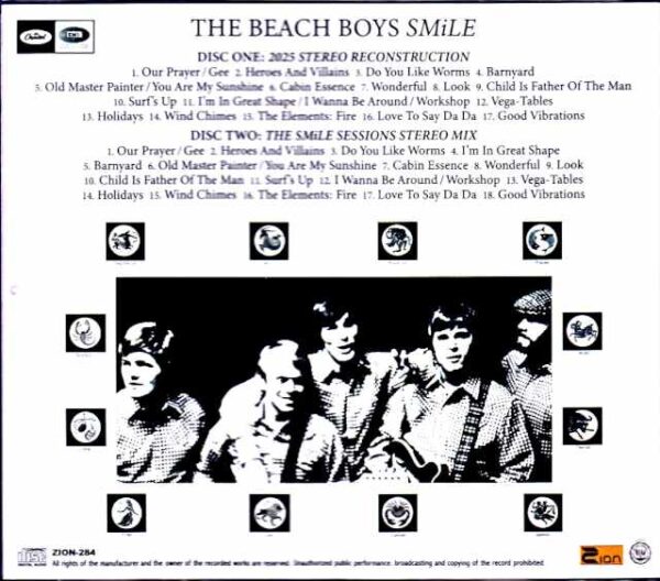 Beach Boys/Smile Reconstructed and a Stereo mix of the Sessions Edition - Image 2
