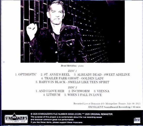 Brad Mehldau/France 07.09.2025 Complete FM Broadcast Edition - Image 2