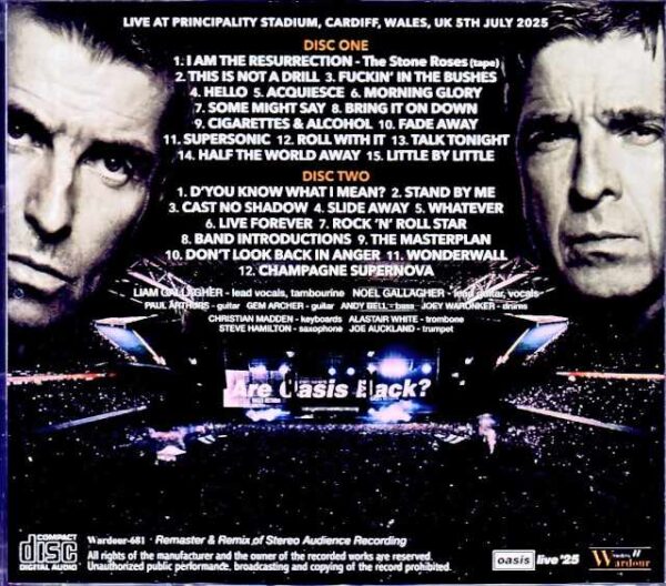 Oasis/England,UK 07.05.2025 Complete Remaster & Remix Edition - Image 2