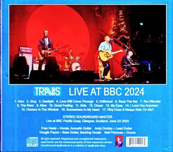 Travis/Scotland,UK 2024 Complete Soundboard Edition - Image 2
