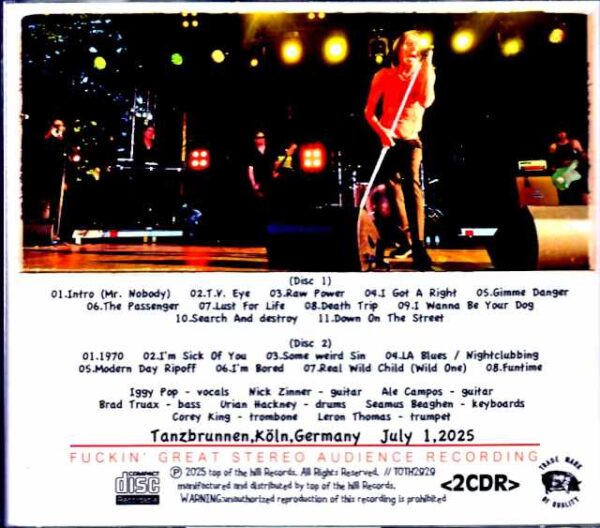 Iggy Pop/Germany 07.01.2025 Complete - Image 2